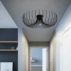 Meilleure vente 🎁 HOMEMANIA Lampe de Plafond Lion - Noir - 56 x 56 x 16 cm 🌟 7 Meilleure vente 🎁 HOMEMANIA Lampe de Plafond Lion - Noir - 56 x 56 x 16 cm 🌟 -Atmosphera Soldes 8681847168324 2