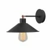Les meilleures critiques de 👏 HOMEMANIA Lampe Murale Hat2 - Noir - 24 x 25 x 20 cm 🥰 -Atmosphera Soldes 8681847168379 1
