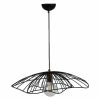 Promo 🔔 HOMEMANIA Lampe à Suspension Tulip - Noir - 55 x 55 x 80 cm 🎁 -Atmosphera Soldes 8681847169178 1