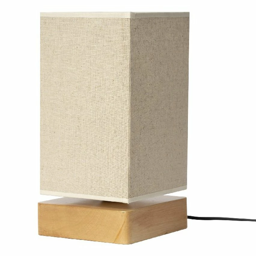 Meilleure vente đ„ HOMEMANIA Lampe de Bureau Well - ChĂȘne, Beige - 14 x 14 x 27 cm đ„ 3 Meilleure vente đ„ HOMEMANIA Lampe de Bureau Well - ChĂȘne, Beige - 14 x 14 x 27 cm đ„