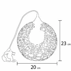 Les meilleures critiques de 🎁 HOMEMANIA Lampe de Bureau Seljuk - Noir - 25 x 25 x 28 cm ✔️ -Atmosphera Soldes 8681847177395 4