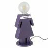 Grosses soldes ✔️ HOMEMANIA Lampe de table Eva - Violet, blanc, noir - 15 x 16 x 26 cm ❤️ -Atmosphera Soldes 8681847183419 1