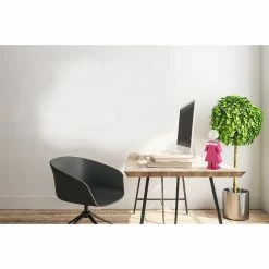 Le moins cher 💯 HOMEMANIA Lampe de table Eva - Rose, blanc, noir - 15 x 16 x 26 cm 🌟 -Atmosphera Soldes 8681847183426 3