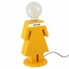 Acheter 🌟 HOMEMANIA Lampe de table Eva - Orange, blanc, noir - 15 x 16 x 26 cm 🌟