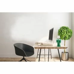Promo ✨ HOMEMANIA Lampe de table Adam - Vert, blanc, noir - 15 x 15 x 26 cm ⭐ -Atmosphera Soldes 8681847183549 3