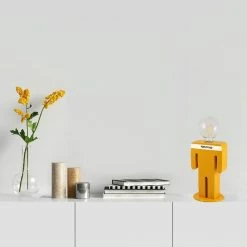 De gros 🥰 HOMEMANIA Lampe de table Adam - Orange, blanc, noir - 15 x 15 x 26 cm 🤩 9 De gros 🥰 HOMEMANIA Lampe de table Adam - Orange, blanc, noir - 15 x 15 x 26 cm 🤩 -Atmosphera Soldes 8681847183594 4