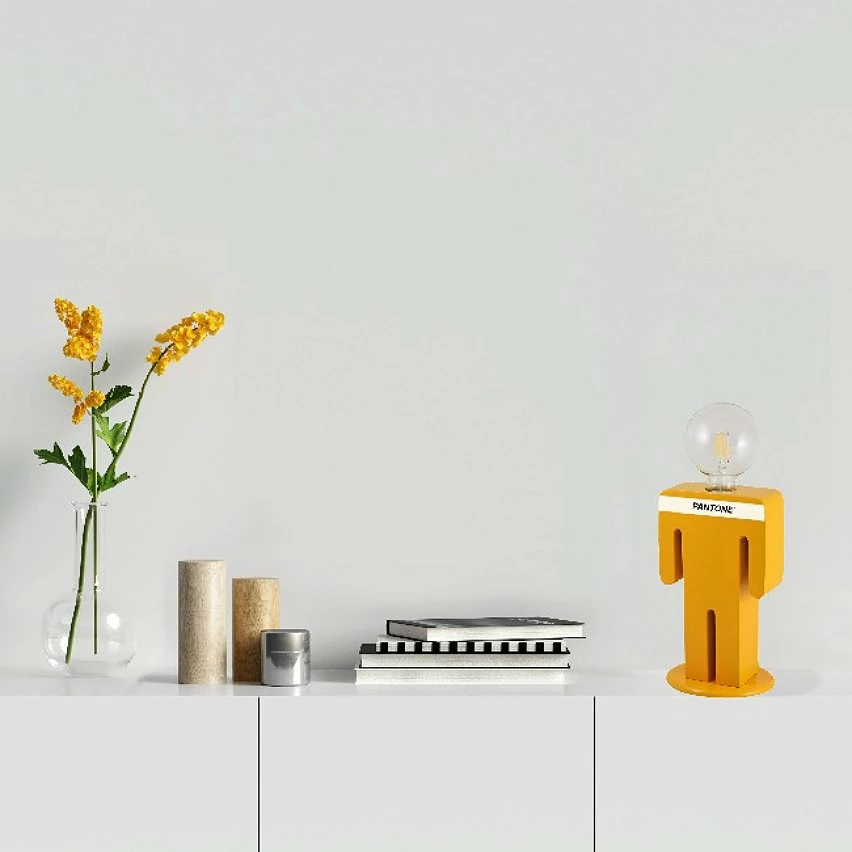 De gros 🥰 HOMEMANIA Lampe de table Adam - Orange, blanc, noir - 15 x 15 x 26 cm 🤩 6 De gros 🥰 HOMEMANIA Lampe de table Adam - Orange, blanc, noir - 15 x 15 x 26 cm 🤩 – Image 4