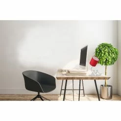 Vente flash 👍 HOMEMANIA Lampe de table Wally - Bordeaux, blanc, noir - 15 x 40 x 45 cm 🌟 -Atmosphera Soldes 8681847183860 3