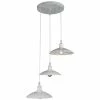 Sortie 👍 HOMEMANIA Lampe à Suspension Ibiza - Blanc - 35 x 35 x 95 cm 🎁 -Atmosphera Soldes 8699508095759 1