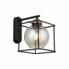 Meilleur prix 🥰 HOMEMANIA Lampe Murale Arne - Noir, Cuivre - 25 x 25 x 23 cm 😍 -Atmosphera Soldes 8699508160488 1