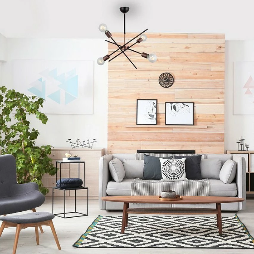 Tout neuf ❤️ HOMEMANIA Lampe à Suspension Gera - Cuivre, noir - 40 x 53 x 75 cm ✔️ 4 Tout neuf ❤️ HOMEMANIA Lampe à Suspension Gera - Cuivre, noir - 40 x 53 x 75 cm ✔️ – Image 2