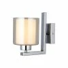 Nouveau ⌛ HOMEMANIA Lampe Murale Voda - Chrome - 12 x 21 x 20 cm 🎁 -Atmosphera Soldes 8699508164394 1