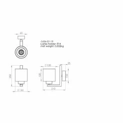 Nouveau ⌛ HOMEMANIA Lampe Murale Voda - Chrome - 12 x 21 x 20 cm 🎁 -Atmosphera Soldes 8699508164394 3