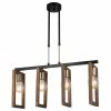 Les meilleures critiques de 👏 HOMEMANIA Lampe à Suspension Era - Or, Noir, Bois - 67 x 17 x 91 cm 🤩 -Atmosphera Soldes 8699508164608 1