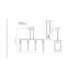 Les meilleures critiques de 👏 HOMEMANIA Lampe à Suspension Era - Or, Noir, Bois - 67 x 17 x 91 cm 🤩 -Atmosphera Soldes 8699508164608 3