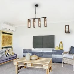 Les meilleures critiques de 🎁 HOMEMANIA Lampe Murale Era - Or, Noir, Bois - 17 x 8 x 29 cm ✨ 7 Les meilleures critiques de 🎁 HOMEMANIA Lampe Murale Era - Or, Noir, Bois - 17 x 8 x 29 cm ✨ -Atmosphera Soldes 8699508164639 2