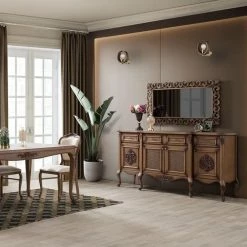 Le moins cher 🔥 HOMEMANIA Lampe Murale Manya - Or, bois - 22 x 18 x 25 cm ✔️ -Atmosphera Soldes 8699508172504 2