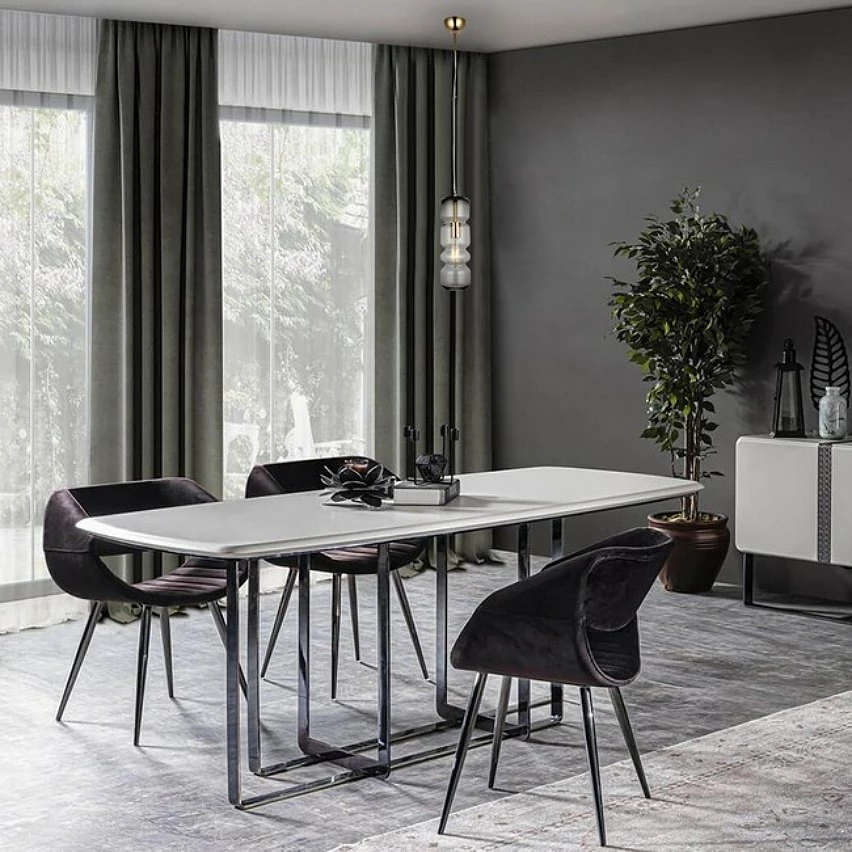 Offres 🥰 Homemania Lampe à Suspension Kanu - Or, Transparent - 12 x 12 x 110 cm 💯 4 Offres 🥰 Homemania Lampe à Suspension Kanu - Or, Transparent - 12 x 12 x 110 cm 💯 – Image 2