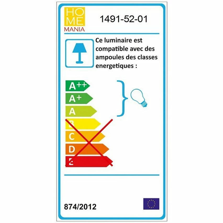 Offres 🥰 Homemania Lampe à Suspension Kanu - Or, Transparent - 12 x 12 x 110 cm 💯 7 Offres 🥰 Homemania Lampe à Suspension Kanu - Or, Transparent - 12 x 12 x 110 cm 💯 – Image 5