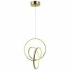 Top 10 👏 HOMEMANIA Lampe à Suspension Vegas - Or - 29 x 32 x 120 cm 🎉 -Atmosphera Soldes 8699508177172 1