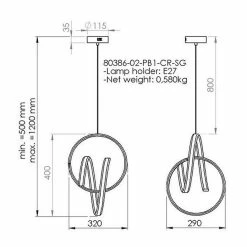 Top 10 👏 HOMEMANIA Lampe à Suspension Vegas - Or - 29 x 32 x 120 cm 🎉 8 Top 10 👏 HOMEMANIA Lampe à Suspension Vegas - Or - 29 x 32 x 120 cm 🎉 -Atmosphera Soldes 8699508177172 3