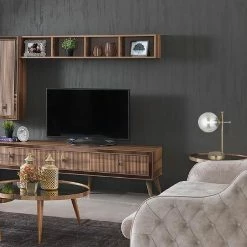 Acheter ✨ HOMEMANIA Lampe de Bureau Polino - Or - 15 x 31 x 43 cm 🛒 -Atmosphera Soldes 8699508180080 3