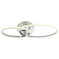 Tout neuf 🧨 HOMEMANIA Lampe de Plafond Estea - Gris - 60 x 21 x 9 cm 🎁