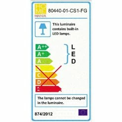 Meilleure vente 🔥 HOMEMANIA Lampe de Plafond Ornes - Or - 47 x 20 x 8 cm 💯 9 Meilleure vente 🔥 HOMEMANIA Lampe de Plafond Ornes - Or - 47 x 20 x 8 cm 💯 -Atmosphera Soldes 8699508182855 4