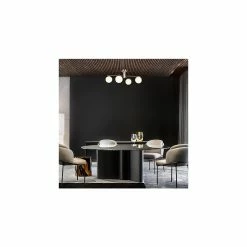 De gros 🥰 HOMEMANIA Lampe de Plafond Ceka - Or - 36 x 76 x 32 cm ❤️ -Atmosphera Soldes 8699508183753 2