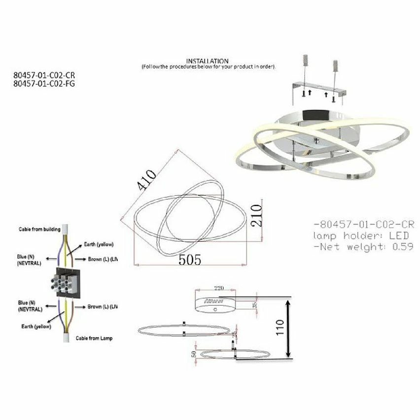 Meilleure affaire 💯 HOMEMANIA Lampe de Plafond Rovigo - Or - 50,5 x 41 x 11 cm 🛒 5 Meilleure affaire 💯 HOMEMANIA Lampe de Plafond Rovigo - Or - 50,5 x 41 x 11 cm 🛒 – Image 3