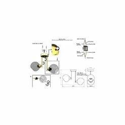 Top 10 🛒 HOMEMANIA Lampe de Plafond Bera - Or - 15 x 46 x 33 cm 😀 8 Top 10 🛒 HOMEMANIA Lampe de Plafond Bera - Or - 15 x 46 x 33 cm 😀 -Atmosphera Soldes 8699508185108 3