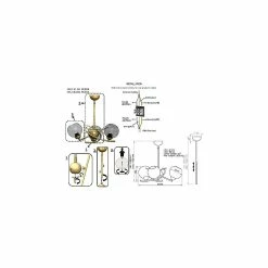 Les meilleures critiques de ✔️ HOMEMANIA Lustre Hedra - Chrome - 60 x 60 x 85 cm 😉 -Atmosphera Soldes 8699508185368 3