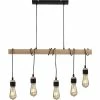 Grosses soldes 🌟 ATHM Design Suspension WILGO Noir - Bois 👍 -Atmosphera Soldes 8790266415824 1
