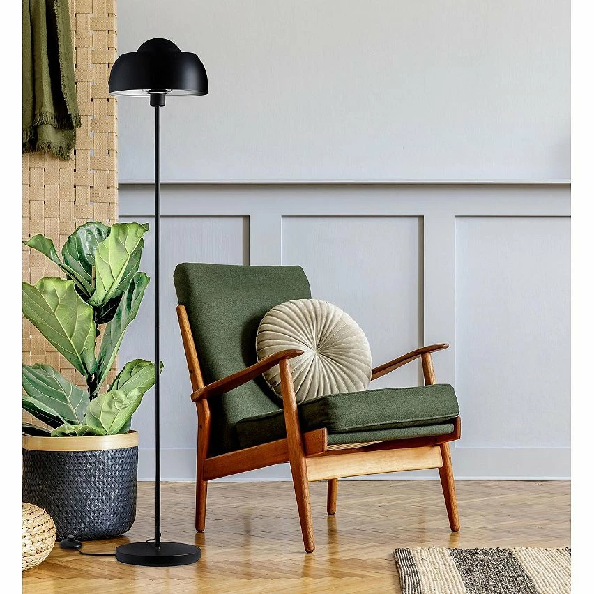 De gros đ ATHM Design Lampadaire PANOS Noir - abat jour Metal Noir pieds Metal Noir đ 4 De gros đ ATHM Design Lampadaire PANOS Noir - abat jour Metal Noir pieds Metal Noir đ â Image 2