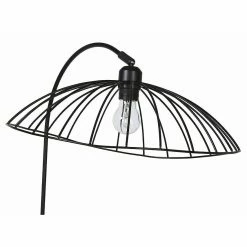 Coupon 🌟 ATHM Design Lampadaire TULMA Noir - abat jour Metal Noir pieds Metal Noir 🌟 -Atmosphera Soldes 8790266422303 5