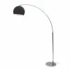 Sortie ✔️ ATHM Design Lampadaire BALLA Noir - abat jour PVC pieds metal chrome 🛒 -Atmosphera Soldes 8790266499305 1
