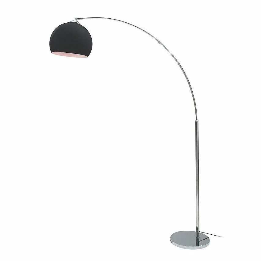 Sortie ✔️ ATHM Design Lampadaire BALLA Noir - abat jour PVC pieds metal chrome 🛒 3 Sortie ✔️ ATHM Design Lampadaire BALLA Noir - abat jour PVC pieds metal chrome 🛒