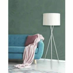 Budget 🤩 ATHM Design Lampadaire MIKADO Blanc - abat jour Tissu pieds Metal 🎉 -Atmosphera Soldes 8790266505037 4