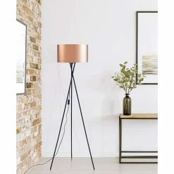 De gros 🎁 ATHM Design Lampadaire MIKA Gris et Noir - abat jour PVC cuivre pieds Metal 😉 7 De gros 🎁 ATHM Design Lampadaire MIKA Gris et Noir - abat jour PVC cuivre pieds Metal 😉 -Atmosphera Soldes 8790266521785 3