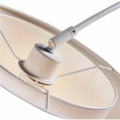 Top 10 😍 ATHM Design Lampadaire MORITZ Blanc - abat jour Tissu pieds metal 🔔 -Atmosphera Soldes 8790266611035 5