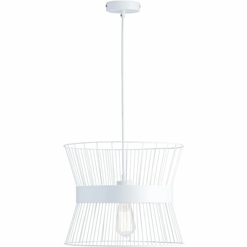 Meilleure affaire ✔️ ATHM Design Suspension CAGE Blanc - abat jour Metal 🛒 5 Meilleure affaire ✔️ ATHM Design Suspension CAGE Blanc - abat jour Metal 🛒 – Image 3