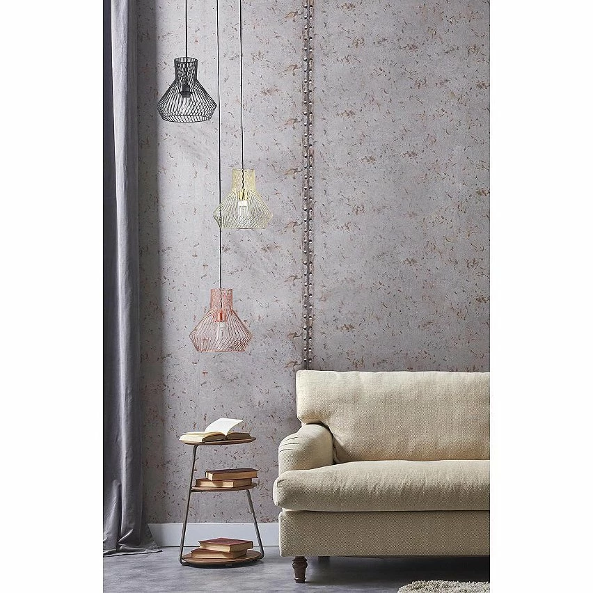 Remise 👏 ATHM Design Suspension CAGOLI Or - abat jour Metal 🥰 6 Remise 👏 ATHM Design Suspension CAGOLI Or - abat jour Metal 🥰 – Image 4