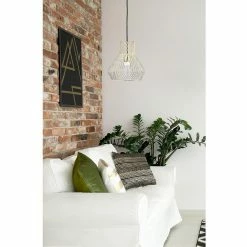 Sortie ✨ ATHM Design Suspension CAGOLI Or - abat jour Metal ⭐ -Atmosphera Soldes 8790266625155 3