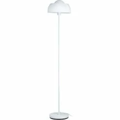 Vente flash ⌛ ATHM Design Lampadaire AKI Blanc - abat jour Metal pieds metal 🤩