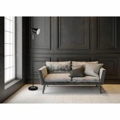 Tout neuf 🎁 ATHM Design Lampadaire RISPA Noir - abat jour Metal pieds Metal 🎉 -Atmosphera Soldes 8790266642305 3