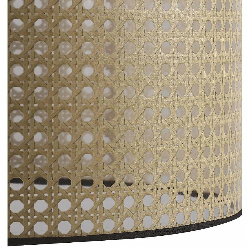 Meilleur prix 💯 ATHM Design Lampadaire TACOMA Beige - abat jour PVC Rotin pieds Metal 🎁 7 Meilleur prix 💯 ATHM Design Lampadaire TACOMA Beige - abat jour PVC Rotin pieds Metal 🎁 – Image 5