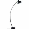 Grosses soldes 🌟 ATHM Design Lampadaire FROSINI Noir - abat jour metal pieds metal 🛒 -Atmosphera Soldes 8790267920303 1