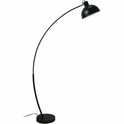 Grosses soldes 🌟 ATHM Design Lampadaire FROSINI Noir - abat jour metal pieds metal 🛒 -Atmosphera Soldes 8790267920303 3