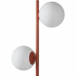 Les meilleures critiques de 🧨 ATHM Design Lampadaire RETRO Marron - abat jour verre pieds metal brossé ✔️ -Atmosphera Soldes 8790268406233 3