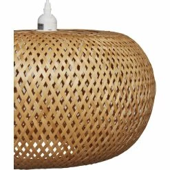 Promo ✨ ATHM Design Suspension ANDERSON Beige - abat jour bamboo 🤩 -Atmosphera Soldes 8790268918828 4